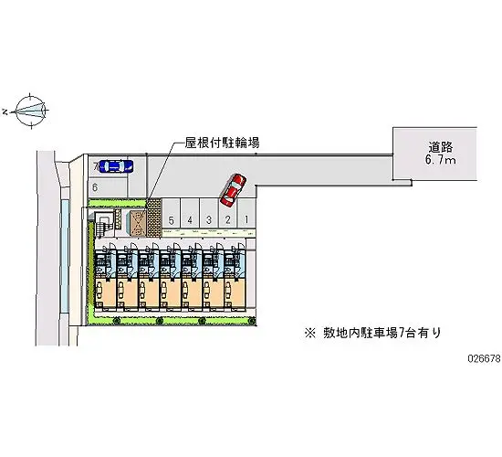 ★手数料０円★寝屋川市東神田町　月極駐車場（LP）